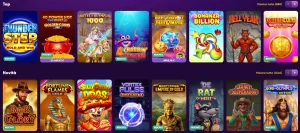 Lobby ufficiale Kingmaker in italiano con categorie giochi e navigazione per provider
